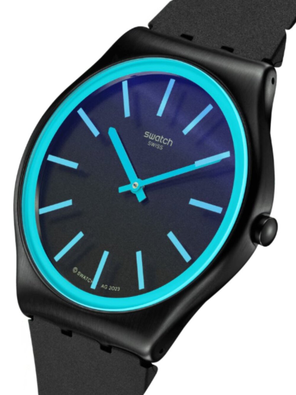 Swatch Watch, Obsidian Shimmer, 42MM
